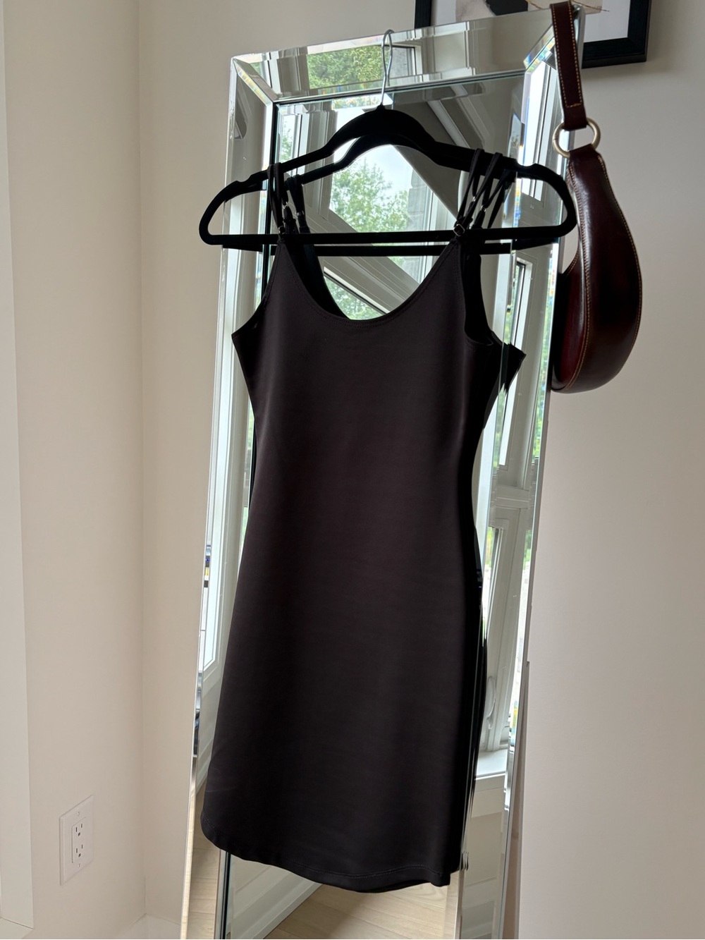 Classic Black Slip Dress - Minimalist Women's Dress